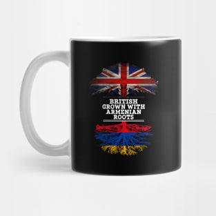 British Grown With Armenian Roots - Gift for Armenia With Roots From Armenian Mug